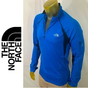 🔵The North Face Flight Series Quarter Zip  Pullover Long Sleeve Vaporwick (Sz L)